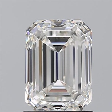 Diamond Natural 1,7Ct G-VVS1 Emerald - GIA5546520365 1