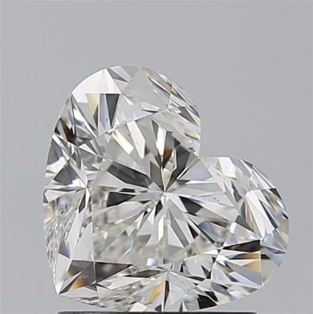 Diamond Natural 1,51Ct H-SI1 Heart - GIA7546607780 1