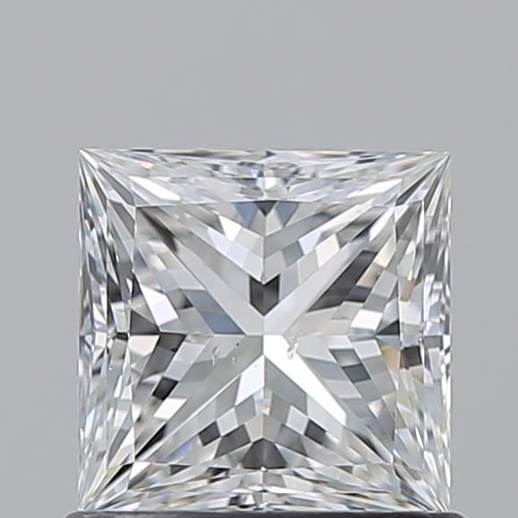 Diamond Natural 0,9Ct E-SI1 Princess - GIA6542991798 1
