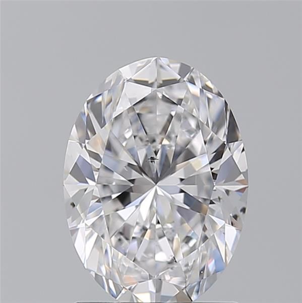 Diamond Natural 1,72Ct D-SI1 Oval - GIA3545749593 1