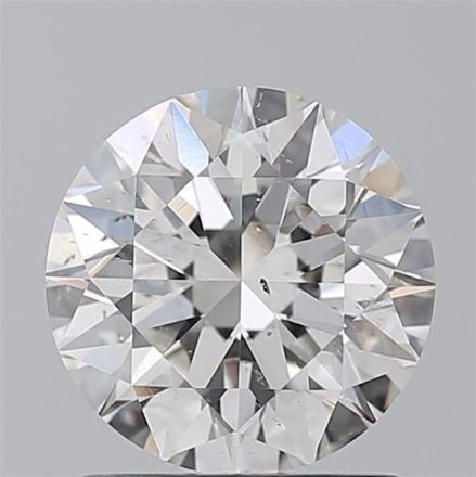 Diamond Natural 1,5Ct G-SI2 Round - GIA7551054338 1