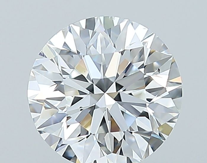 Diamond Natural 1Ct F-SI1 Round - GIA1236954385 1