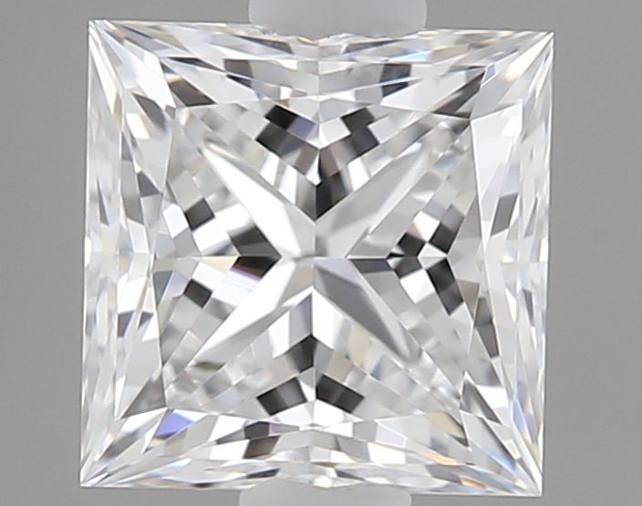 Diamond Natural 0,55Ct F-VVS2 Princess - GIA2225218834 1