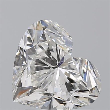 Diamond Natural 1,9Ct G-SI2 Heart - GIA3545770296 1