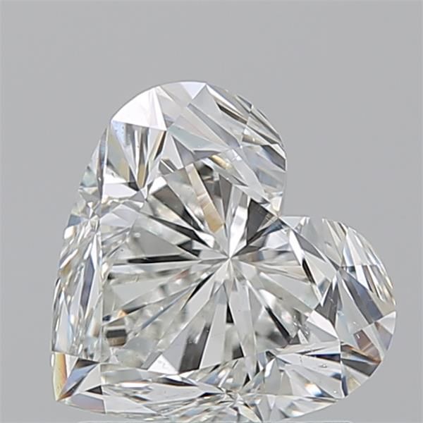Diamond Natural 1,7Ct H-SI1 Heart - GIA6552096844 1