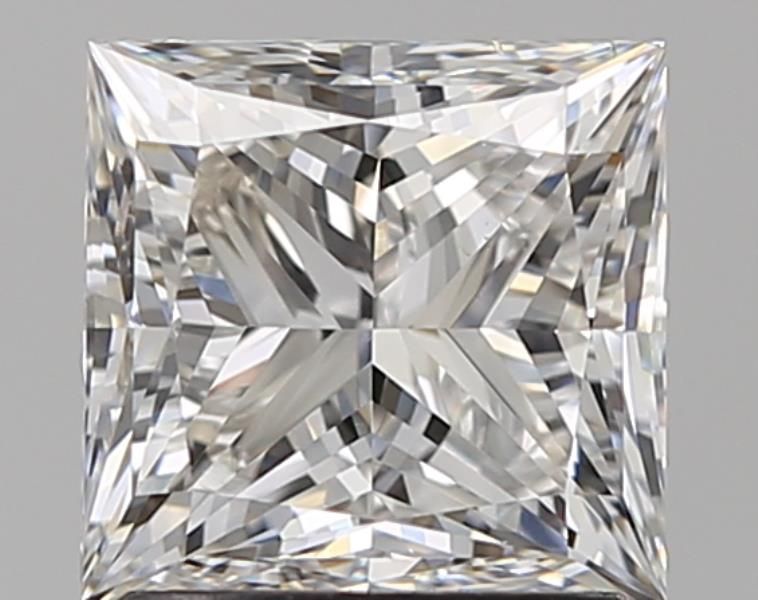 Diamond Natural 1,51Ct F-VS2 Princess - GIA2387331007 1