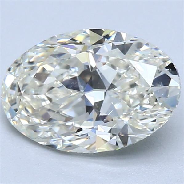 Diamond Natural 1,5Ct K-SI2 Oval - GIA1232811195 1