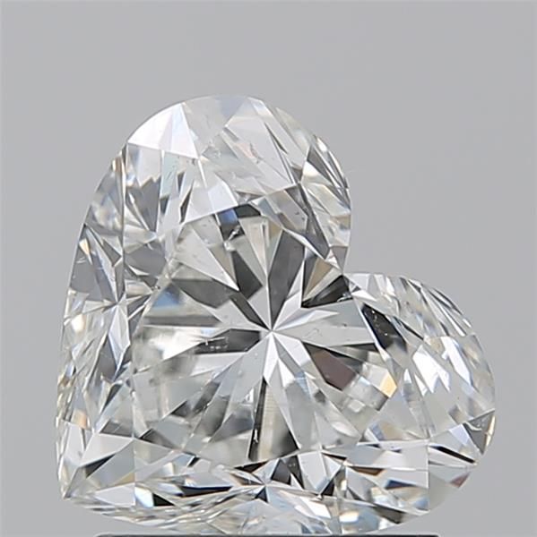 Diamond Natural 1,7Ct H-SI1 Heart - GIA5553434953 1