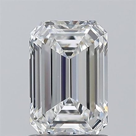 Diamond Natural 1,3Ct F-VS1 Emerald - GIA1545774278 1