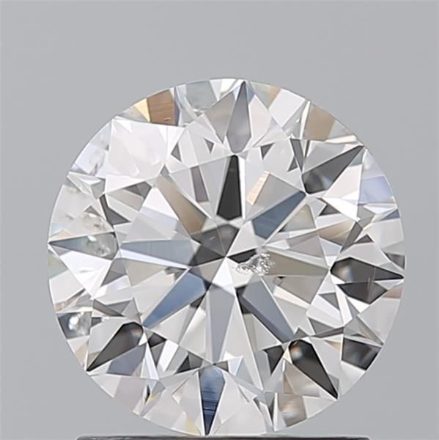 Diamond Natural 1,51Ct H-SI2 Round - GIA7558420316 1