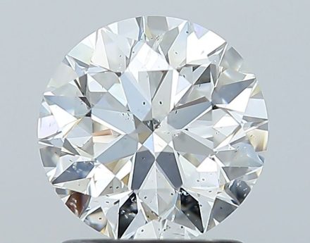 Diamond Natural 1,5Ct G-SI2 Round - HRD260000110677 1