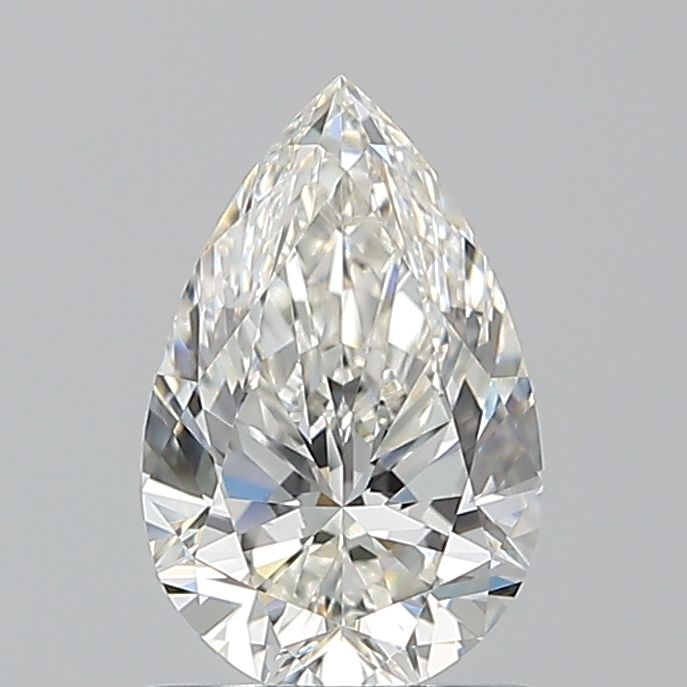 Diamond Natural 0,91Ct H-VVS1 Pear - GIA6552455213 1