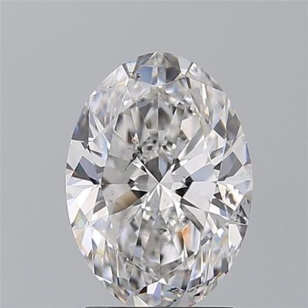 Diamond Natural 1,7Ct E-SI2 Oval - GIA7546808756 1