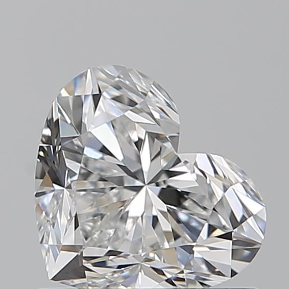 Diamond Natural 0,8Ct F-IF Heart - GIA6555376797