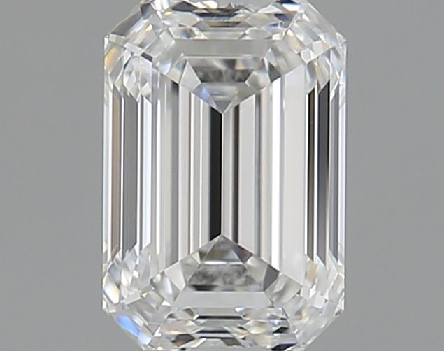 Diamond Natural 1Ct F-VVS1 Emerald - GIA6555200078 1