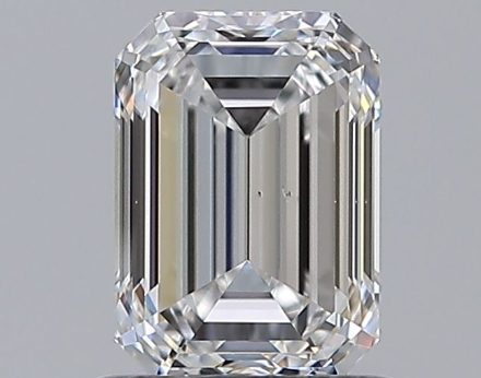 Diamond Natural 1Ct E-VS2 Emerald - GIA3545294713 1