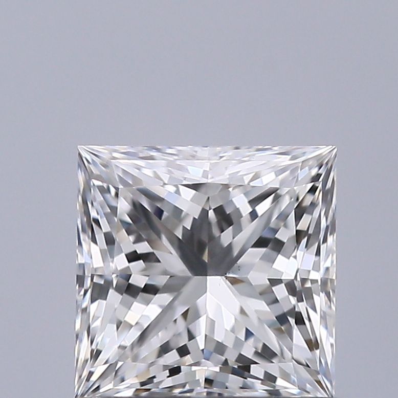 Diamond Natural 0,76Ct E-VS2 Princess - GIA6555622086 1