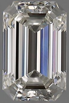 Diamond Natural 1,5Ct H-VS2 Emerald - GIA2537846619 1