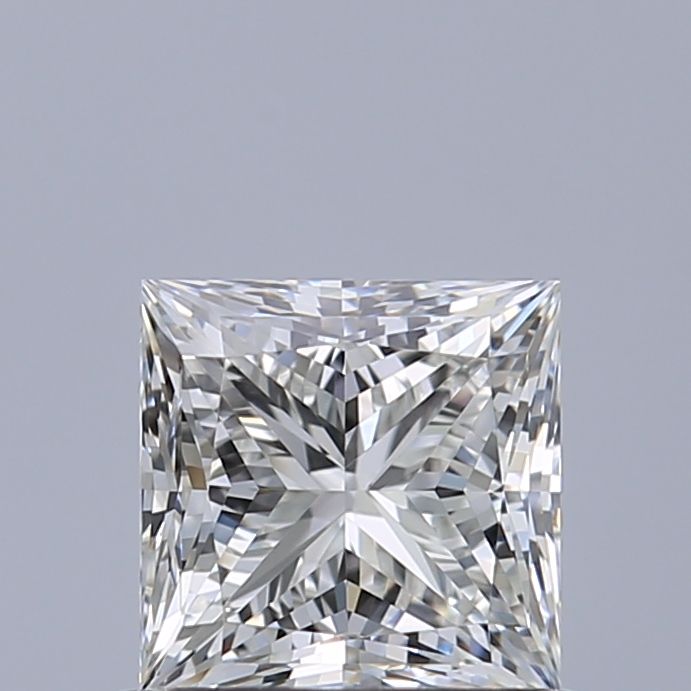 Diamond Natural 0,71Ct H-VVS1 Princess - GIA7551285756