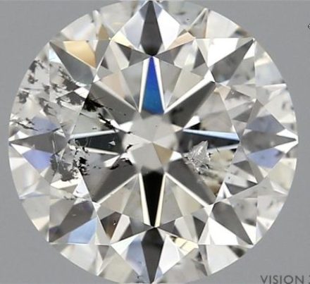 Diamond Natural 1,56Ct H-SI2 Round - HRD220000105345 1