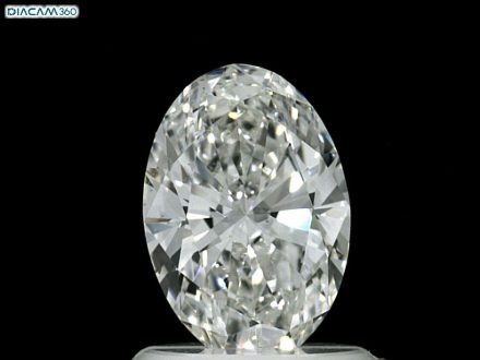 Diamond Natural 1,03Ct H-SI1 Oval - GIA5546448956 1