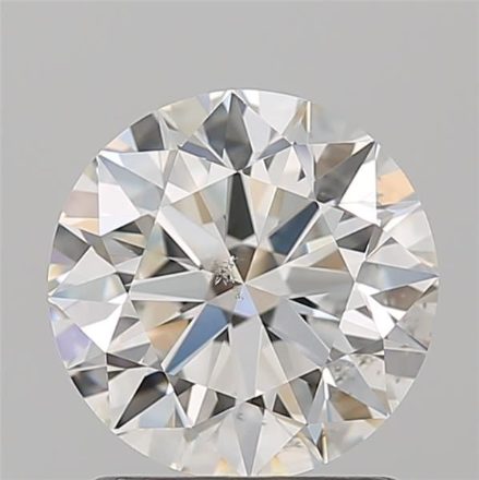 Diamond Natural 1,7Ct I-SI2 Round - GIA7546119101 1