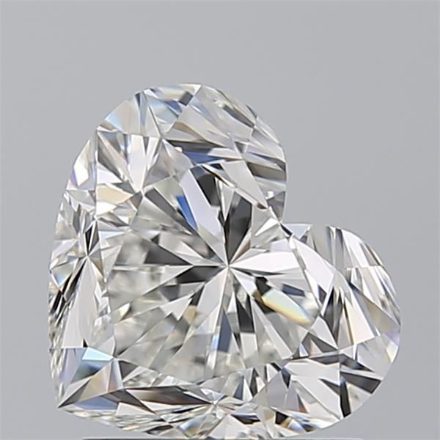Diamond Natural 1,7Ct H-VVS1 Heart - GIA6545598223 1
