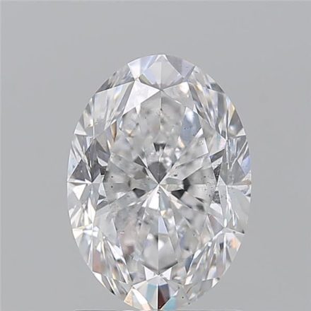 Diamond Natural 1,7Ct D-SI2 Oval - GIA2557039150 1