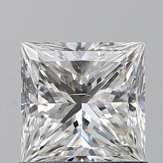 Diamond Natural 0,9Ct F-SI1 Princess - GIA6555377370 1