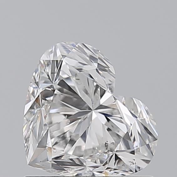 Diamond Natural 1,01Ct F-SI2 Heart - GIA6555373475 1