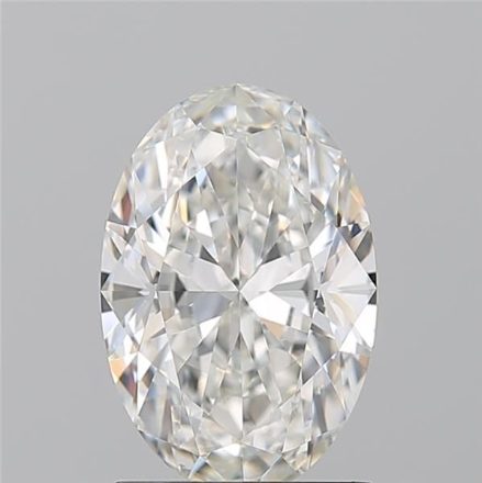 Diamond Natural 1,51Ct G-VVS2 Oval - GIA2544243647 1