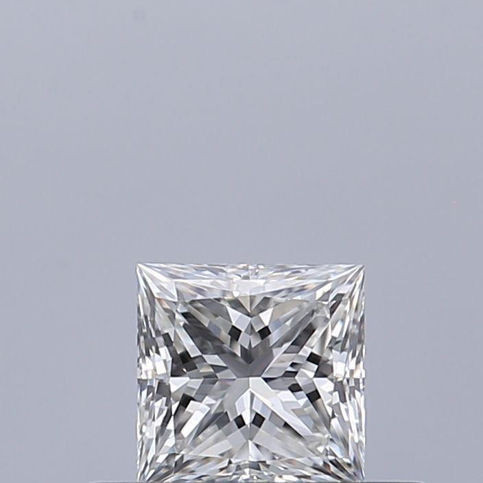 Diamond Natural 0,31Ct F-IF Princess - GIA7551327667 1