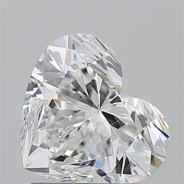 Diamond Natural 1,51Ct G-SI1 Heart - GIA7548658345 1