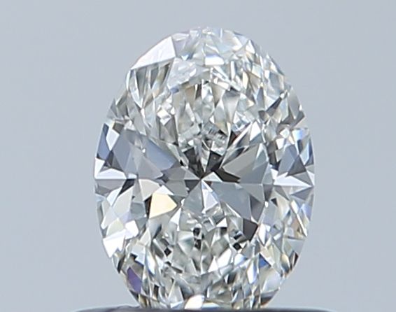Diamond Natural 0,5Ct F-VVS1 Oval - GIA7553483570 1