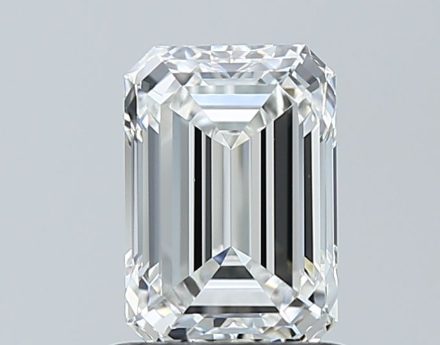 Diamond Natural 1Ct F-VVS1 Emerald - GIA2235960076 1