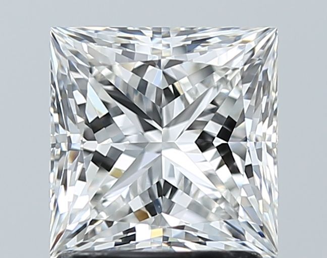 Diamond Natural 1,7Ct F-VVS2 Princess - GIA5231955510 1