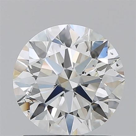 Diamond Natural 1,5Ct I-SI2 Round - GIA6555044938 1