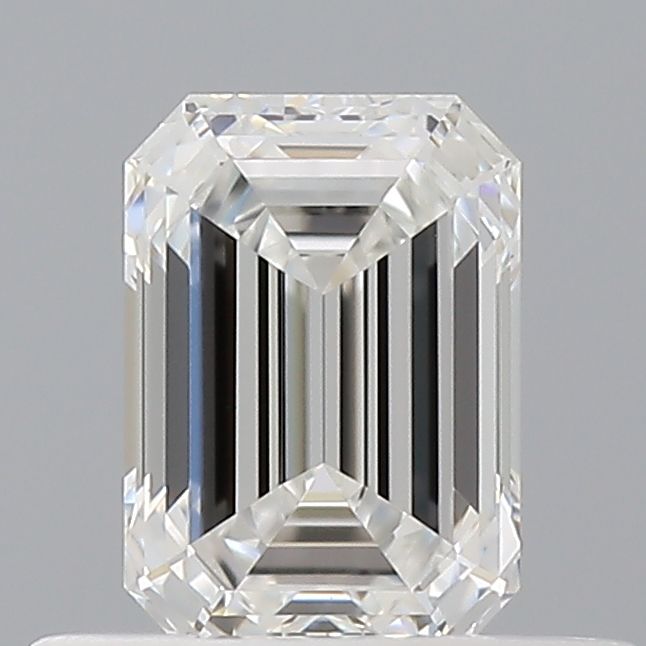 Diamond Natural 0,54Ct F-VVS1 Emerald - GIA6552355961 1
