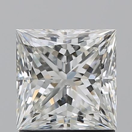 Diamond Natural 1,5Ct I-SI1 Princess - GIA1553417565 1