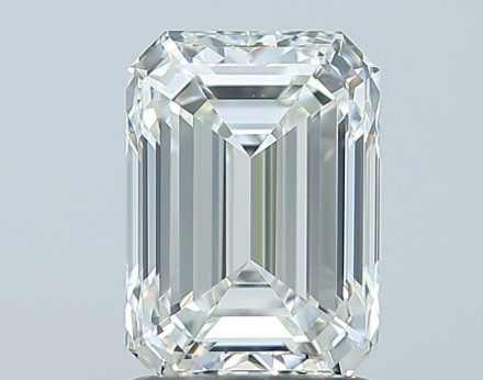 Diamond Natural 1,7Ct H-VVS2 Emerald - GIA5231932247 1