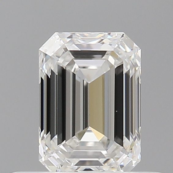 Diamond Natural 0,5Ct F-VVS1 Emerald - GIA7551352958