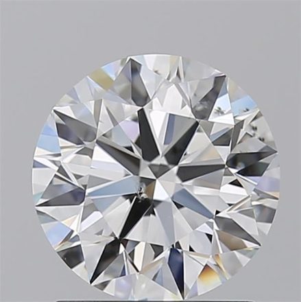 Diamond Natural 1,5Ct G-SI2 Round - GIA6542368464 1