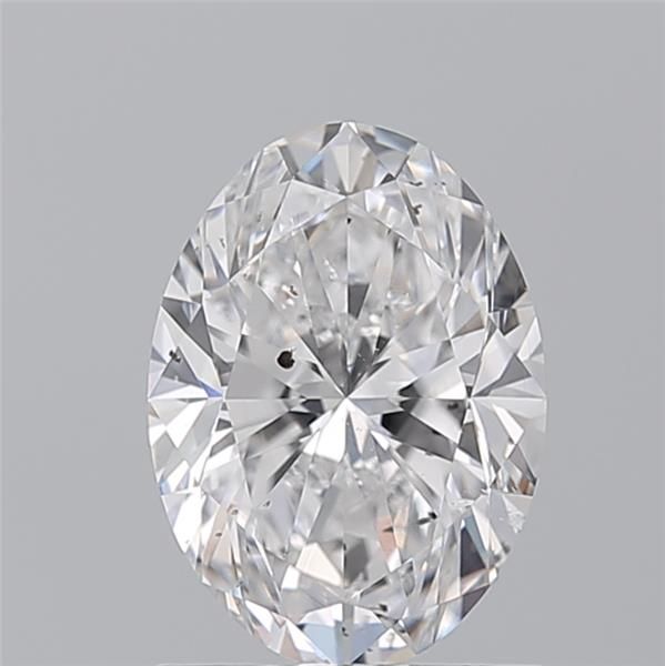 Diamond Natural 1,3Ct D-SI2 Oval - GIA2556424491 1