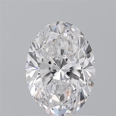 Diamond Natural 1,3Ct D-SI2 Oval - GIA2556424491 1