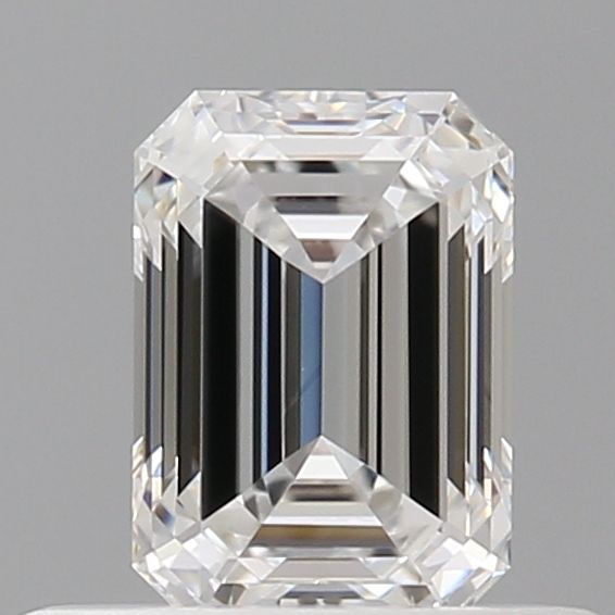 Diamond Natural 0,51Ct F-VVS1 Emerald - GIA2554353446 1