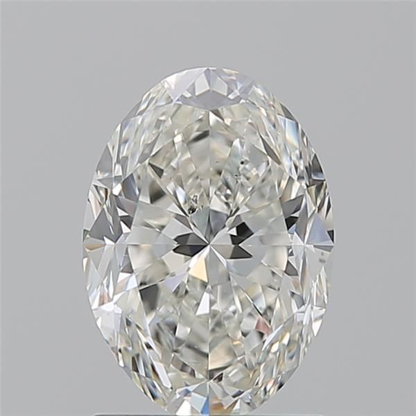 Diamond Natural 1,7Ct J-SI2 Oval - GIA1545753027 1