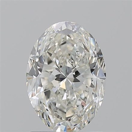 Diamond Natural 1,7Ct J-SI2 Oval - GIA1545753027 1