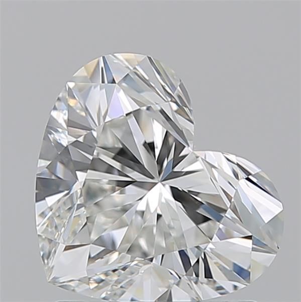Diamond Natural 1,53Ct H-VS1 Heart - GIA6555305570 1