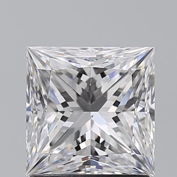 Diamond Natural 1,51Ct D-VS2 Princess - GIA2547713926 1