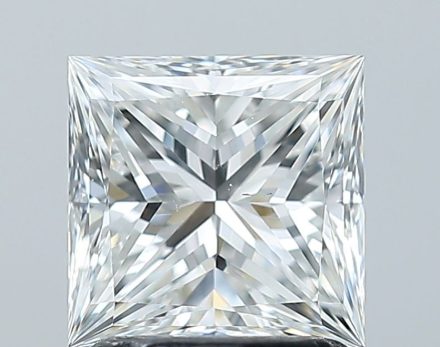 Diamond Natural 1,5Ct F-VS2 Princess - GIA2557329995 1